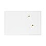 U Brands Magnetic Dry Erase Whiteboard, White Decor Frame, 30" x 20" (2071U00-01)~#|#~3274D15C-493D-49B8-B7F1D98DDCBA184F_sc7