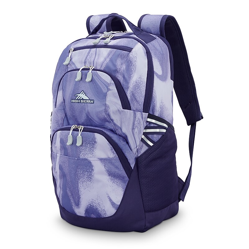 High Sierra Swoop SG Backpack, Medium, Purple Marble Swirl (130360-A634) image 1