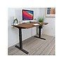 Mount-It! Ultimate 55"W Electric Rectangular Adjustable Standing Desk, Brown/Black (MI-18106)~#|#~3276BB99-EEBC-499D-ACE5638C8C4B1C75_sc7