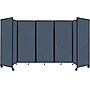 Versare The Room Divider 360 Freestanding Folding Portable Partition, 82"H x 168"W, Ocean Fabric (1182515)~#|#~3276E498-64EE-428A-A31A58C47A85A780_sc7