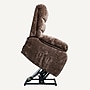 FlexiSpot Chenille Power Lift Recliner, Dark Brown (XL6F-Cloud-BR)~#|#~32789482-E57C-4B76-B6C1564F3885C420_sc7