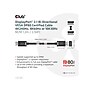 Club 3D 3.94' DisplayPort 2.1 to DisplayPort 2.1 Cable, Male to Male, Black (CAC-1091)~#|#~327BFB6F-C109-4DD7-BD450E294E1BD7E1_sc7