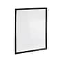 Azar Sign Holder, 20" x 30", Wall Mounted, Black, Plastic (300346-BLK)~#|#~327D93C4-39DA-4C94-9B0DDB5ACDF28820_sc7