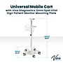 Viva Comfort Universal Vital Sign Monitor Mobile Stand with Mounting Plate, White (ADIME912-C-MP-08-MK)~#|#~327DD2D0-86BF-4C0D-B16FD160EF7C4559_sc7
