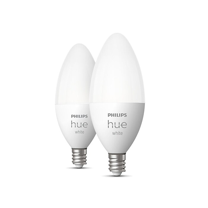 Hue Starter Kit: Dimmer Switch + 2-pack B22 LED Bulbs White