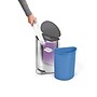 simplehuman Semi-Round Mini Stainless Steel Step Trash Can, 1.6 Gallon (CW2106)~#|#~32869A05-702F-4CF5-A7CB0A7C6131CFF2_sc7
