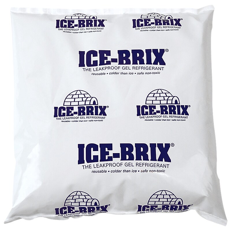 Ice-Brix Cold Pack, 16 oz., 6.25" x 6", 18/Carton (IB16BPD) image 1