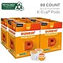 Dunkin' Caramel Me Crazy Coffee, Keurig K-Cup Pod, Medium Roast, 88/Carton (5000364900CT)~#|#~328D9B6F-225B-45D5-AE7075279426DFAF_sc7