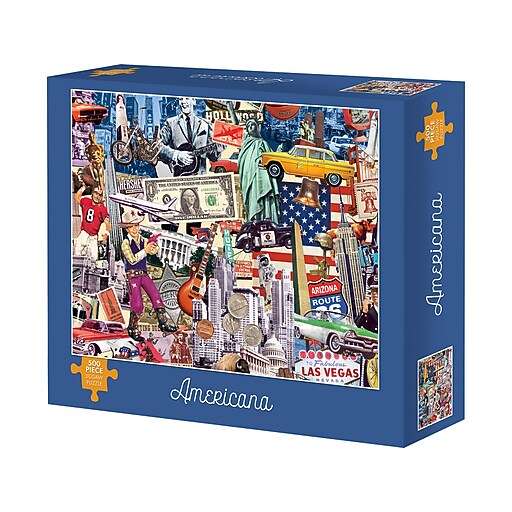 Willow Creek Americana 500Piece Jigsaw Puzzle (48871) Staples