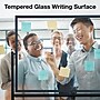 Excello Global Products Glass Mobile Dry-Erase Whiteboard, Aluminum Frame, 48" x 32" (EGP-HD-0552)~#|#~328EC5B6-EF06-40E8-81356E67B9A772F4_sc7