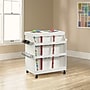 Sauder Craft Pro Series Craft Cart, White (417047)~#|#~3291898B-6DCF-49B0-9720C4C508D410C7_sc7