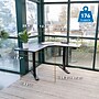 Mount-It! MI-15003 47"W L-Shaped Adjustable Particle Board Standing Desk, Black (MI-15003)~#|#~3293097F-52AC-477F-B2D459AD2E287982_sc7