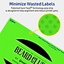 Avery Oval Multipurpose Labels, 4" x 6", Neon Green, 160/Box (94057)~#|#~329762AA-4395-4F3F-B7A256A6872D68CA_sc7