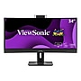 ViewSonic 34" Curved 100Hz LED Monitor, Black (VG3457CV)~#|#~3298FB34-3084-46AA-B5C59E53E1F5F04E_sc7