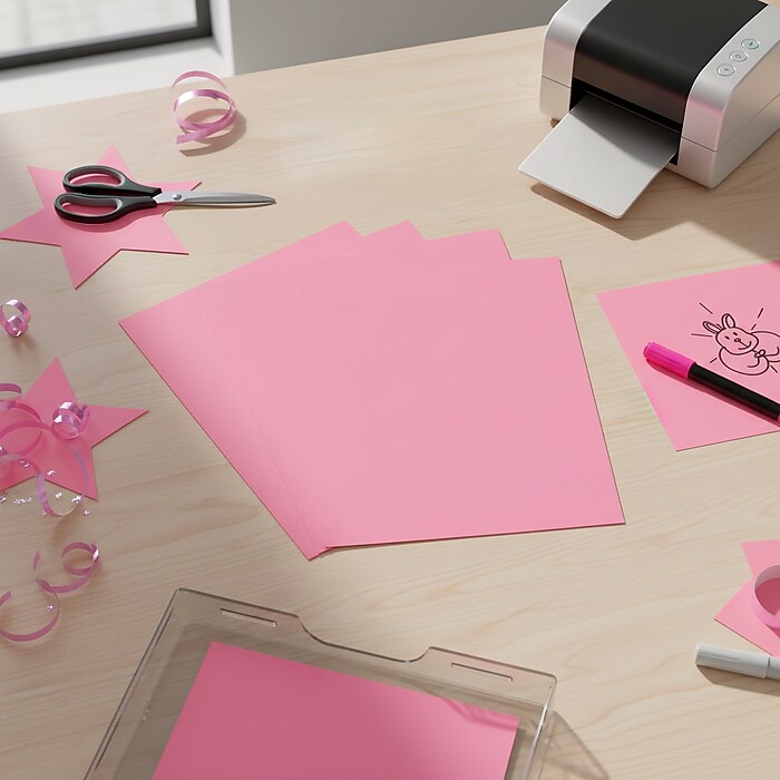 Staples Brights Multipurpose Colored Paper, 20 lbs., 8.5