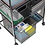 Mind Reader 6-Drawer Multipurpose Office Utility Cart, Black (6DRMESH-BLK)~#|#~329FD7C0-D1D1-48DE-ADC2B64C2ACB5049_sc7
