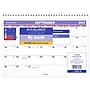 2025-2026 AT-A-GLANCE 11" x 8" Academic Monthly Desk or Wall Calendar, Purple/Red (SK16-16-26)~#|#~32A55D63-BFE0-4BD9-B897543E3F9718A0_sc7
