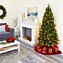 Nearly Natural 6-ft Grand Teton Spruce Flat Back Artificial Christmas Tree with 180 Clear LED Lights (T1863)~#|#~32A61A4D-E64B-4F52-BF8BF645FEBDE95C_sc7