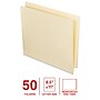 Staples End Tab File Folder, Straight Cut, Letter Size, Manila, Reinforced Tab, 50/Box (ST62572)~#|#~32AA1465-5467-432F-B10573DD35348DF8_sc7