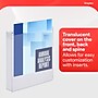 Staples 1" 3-Ring View Binders, White, 12/Pack (23735/21684)~#|#~32AF4745-4A1D-48CA-8AE4ADD0B78EF80E_sc7