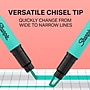 Sharpie Clear View Highlighter, Chisel Tip, Yellow, 3/Pack (1950745/2128217)~#|#~32B2264F-3E2D-48BC-8F0BC0A863DE0693_sc7