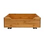 Household Essentials Glidez Bamboo and Steel Pull-Out/Slide-Out Storage Organizer for Under Cabinet Use, 1-Tier Design (HE1088)~#|#~32B5AF79-8872-4BDC-B2C3869A45B6CA34_sc7