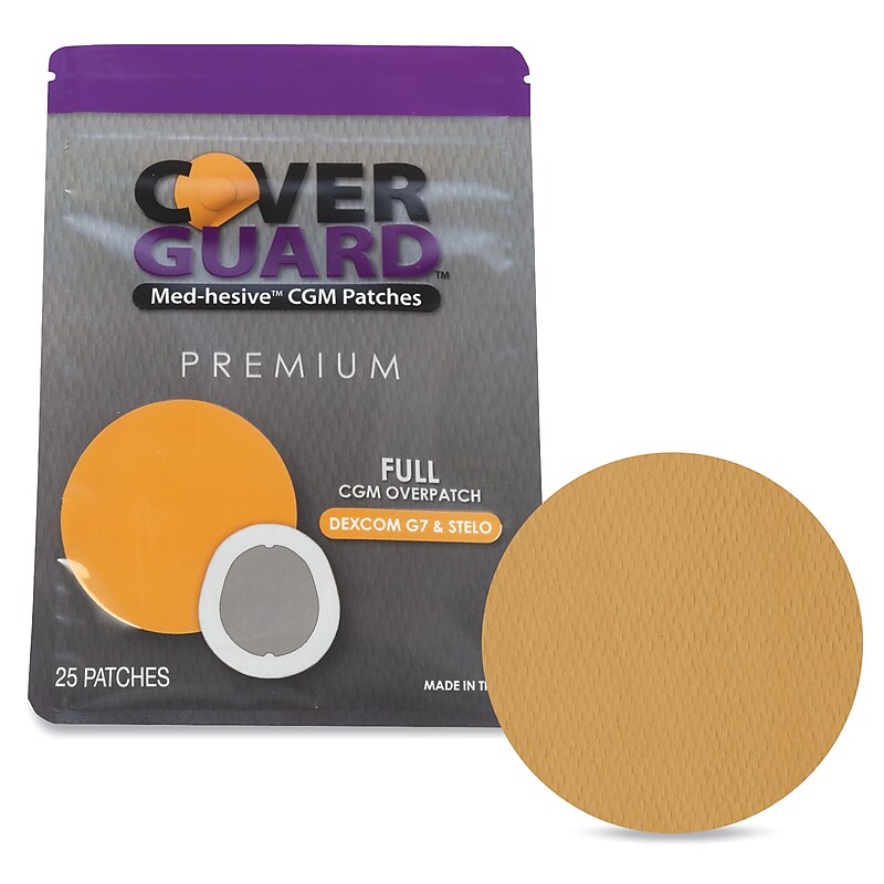 CoverGuard Med-hesive CGM Overpatch, Tan, 25/Pack (101-201T) image 1