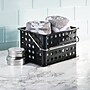 iDESIGN Small Stackable Plastic Storage Bin, Black, 3/Pack (29403M3)~#|#~32C28873-6A0D-4637-A6B28A32DAF79E84_sc7