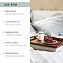 Rossie Home 16.5" x 13" x 3.7" Lap Tray with Pillow, Espresso Bamboo (76102)~#|#~32CA9954-154A-45F0-BC20399380AA2266_sc7