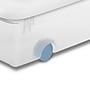 Sterilite 56 Quart Wheeled Latching Storage Bin with Lid, Plastic, White, 4/Carton (14988004)~#|#~32CAA9B6-AFDE-442E-978415FEC571FD68_sc7