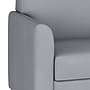 Flash Furniture Hercules Diplomat LeatherSoft Sofa, Gray/Chrome Legs (BT8273GYCHR)~#|#~32CB393E-FE61-4A81-A3489FF09A0816A5_sc7