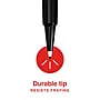 Staples Inspire Felt Tip Pen, Medium Point, 0.7mm, Black Ink, Dozen (ST63329)~#|#~32CBD846-388E-4680-90ECDE3BB0132C6B_sc7
