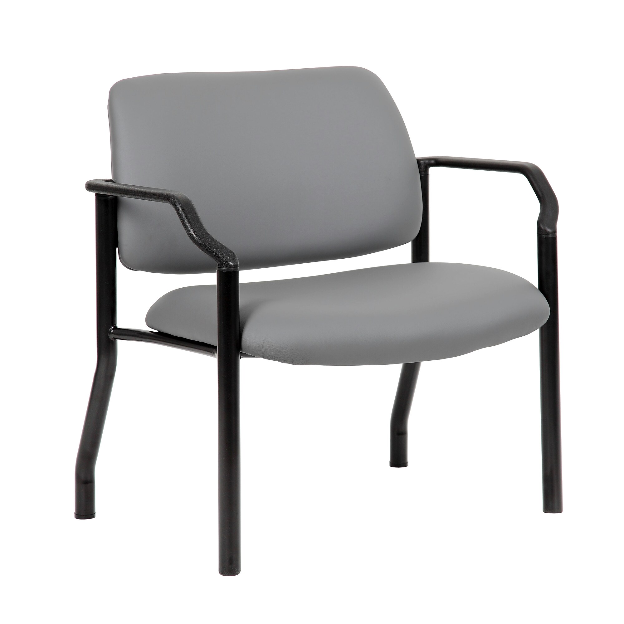 Boss Vinyl Bariatric Guest Chair, Gray (B9591AM-GY-500) Sansujyuku sansujyuku.com