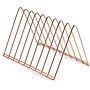 Officemate 9-Compartment Steel Triangle Wire Sorter, Rose Gold (93151)~#|#~32D38793-6ED0-4721-A6701A6729B26F15_sc7