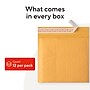 Staples CD Bubble Mailers, Gold Kraft, Peel & Seal, 7.25” x 8” — 12/Pack~#|#~32DBE102-5EAA-410C-953ADB22FD1F9C90_sc7