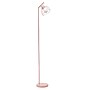 Simple Designs Sleek Essentials 54.5" Metal Floor Lamp with Wire Cage Shade, Pink (LF1050-PNK)~#|#~32DF5093-C25F-448F-AE448FB6AB6B2F95_sc7