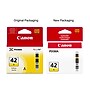 Canon 42 Yellow Standard Yield Ink Cartridge   (6387B002)~#|#~32E172B8-9894-4591-8B488F9EC330352F_sc7