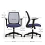 Staples® Essentials Ergonomic Fabric Swivel Task Chair, Blue (UN56965)~#|#~32E58C6E-6B87-4EAD-9ACFFB26591114BF_sc7