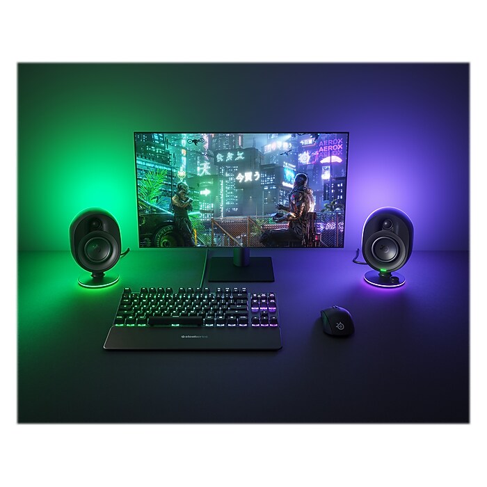 SteelSeries Arena 7 Immersive 2.1 Gaming Speaker System with