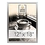 Excello Brands 12" x 18" Poster Frame, Vertical/Horizontal, Wall Mounted, Silver (MPFRM-1218-SLV)~#|#~32F75CD8-DD1C-4AA6-9641863BEA17A3B7_sc7