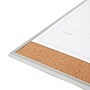 U Brands 4N1 Cork & Dry-Erase Whiteboard, Aluminum Frame, 3' x 2' (3891U00-01)~#|#~32FABFFD-2DA6-411E-8911E3E188355F26_sc7