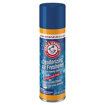 Arm & Hammer™ Baking Soda Air Freshener, Light Fresh, 7 oz Aerosol Spray, 12/Carton (3320094170CT)