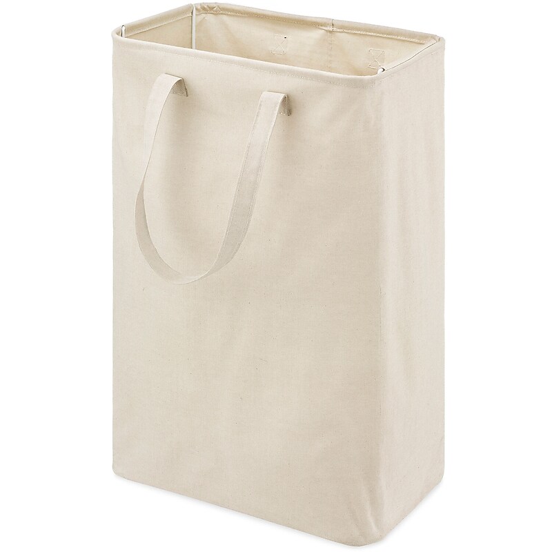 Whitmor Collapsible Hamper, Canvas, Natural (5468-9866) image 1