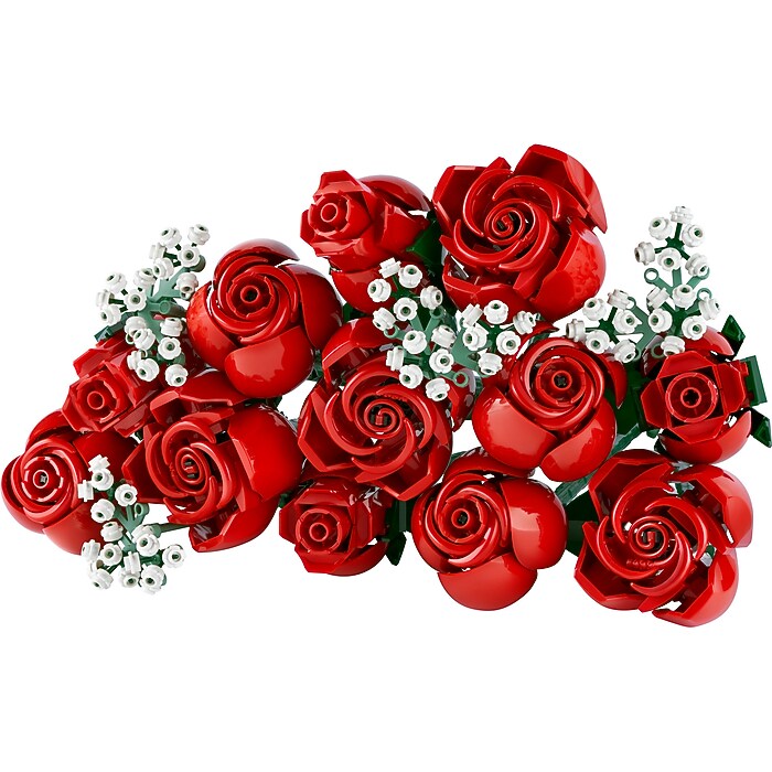 フラワーティガー LEGO Botanicals Bouquet of Roses, 822 Pieces (10328) | Staples