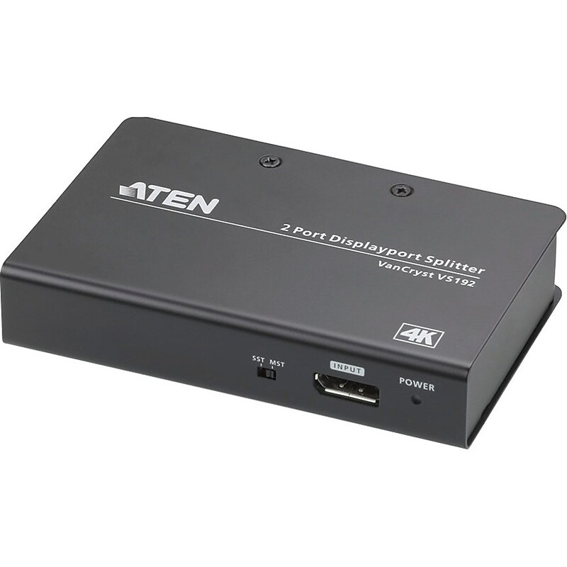 ATEN VS192 2-Port 4K DisplayPort Splitter (VS192) image 1