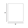 Staples Carpet Chair Mat, 36" x 48", Designed for Low-Pile Carpet, Black Vinyl (128004)~#|#~330C4C18-C4E7-481D-B346B036B30DA8D9_sc7