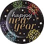 Say Hooray! New Year's Radiance Paper Plates and Napkins Kit, Multicolored, 48/Pack (DTC9394E2G)~#|#~330C9D16-F93C-40BC-B40ECF1BD44E733C_sc7