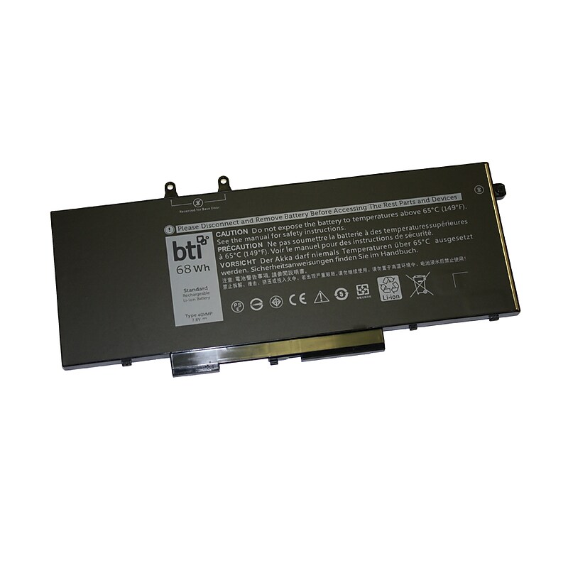 BTI Lithium-Ion Laptop Battery for Dell Inspiron 15 7590 2-in-1, Latitude 5400, 5500 Laptops (451-BCMN-BTI) image 1