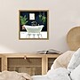 Amanti Art Boho Bath I by Victoria Borges Framed Canvas Wall Art Print, 16" x 16" (A42675040728)~#|#~33134B3D-4B2A-462F-8164AFC48F27A80B_sc7