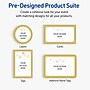Avery Rectangle Multipurpose Labels, 1" x 2-5/8", White, 160/Pack (19479370533)~#|#~33138970-BED2-4C6B-A84051ED93905AF0_sc7